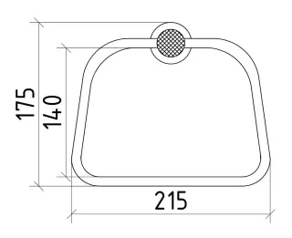 Полотенцедержатель Boheme Royal Cristal 10925-CR-B хром/чёрный