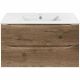 Тумба под раковину Vincea Mia 90 VMC-2MC900VO подвесная V.Oak