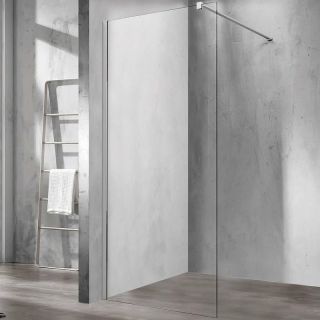 Душевая перегородка Vincea Walk-In 70 VSW-1H700CL профиль Хром стекло прозрачное