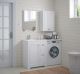 Тумба под раковину для стиральной машины Corozo Леон Z2 70см белый SD-00000726