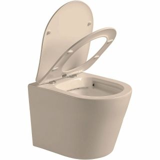 Унитаз Vincea Piatti  VT1-11SMC подвесной Капучино матовый с сиденьем Микролифт