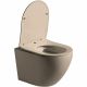 Унитаз Vincea Globo VT1-14SMC подвесной капучино матовый с сиденьем Микролифт