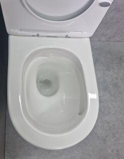 Унитаз CeramaLux TR2176 с бачком и сиденьем Микролифт