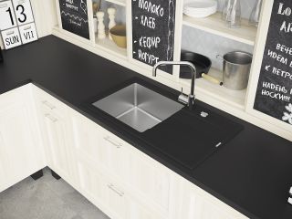 Кухонная мойка Florentina Комби 860 грей