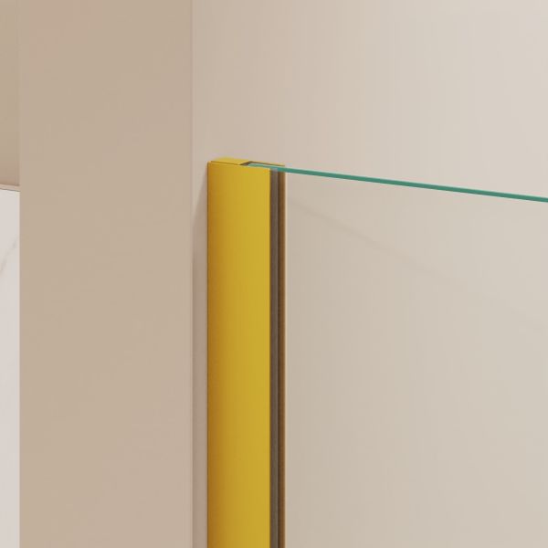 Душевая перегородка RGW WA-054Gb (WA-010Gb + Z-072Gb) 351005403-16 100 см брашированное золото