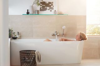 Смеситель для ванны и душа Kludi Pure&Solid хром 346810575