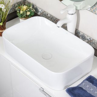 Накладная раковина Melana 320362B-805 61см белый