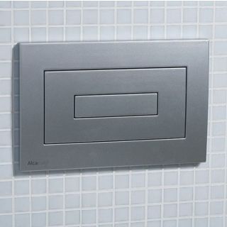 Кнопка смыва AlcaPlast для инсталляции хром матовый M472