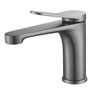 Смеситель для раковины Shevanik S6201T оружейная сталь