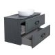 Тумба под раковину La Fenice Cubo TWIN  FNC-01-CUB-G-90-2 87.6 см