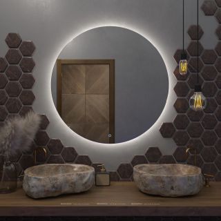 Зеркало с подсветкой Onika Сола 210019 100см