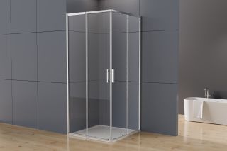 Душевой уголок Vincea Rapid-N VSS-3RN1012E10CL, (900-1000)x(1100-1200), хром, стекло прозрачное