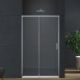 Душевая дверь Vincea Soft 2 VDS-3SO2120CLB, 1200, черный, стекло прозрачное