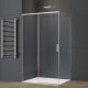 Душевой уголок Vincea Soft 2 VSR-3SO28013CL, 1300*800, хром, стекло прозрачное