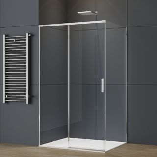 Душевой уголок Vincea Soft 2 VSR-3SO28014CL, 1400*800, хром, стекло прозрачное