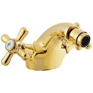 Смеситель для биде Rav Slezak Morava Retro MK145.5KZ золото