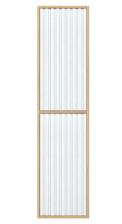 Пенал подвесной Onika Дайлер 403568 35см белый/дуб сонома