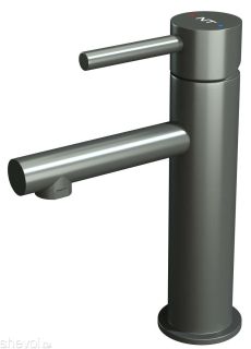 Смеситель для раковины NT Bagno Arino NT2201 серый матовый