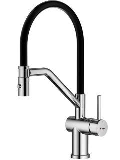 Смеситель для кухни Raglo R86.41.05 со съемным изливом на магните сатин