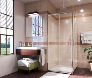 Душевой уголок Wasserkraft Main 41S19 100x100