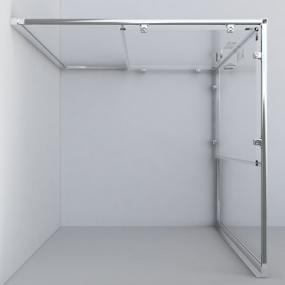 Душевой уголок Vincea Garda VSS-1G9011CL 110x90 см