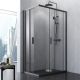Душевой уголок Am.Pm Gem S 120x80см чёрный матовый W93G-404-120280-BT