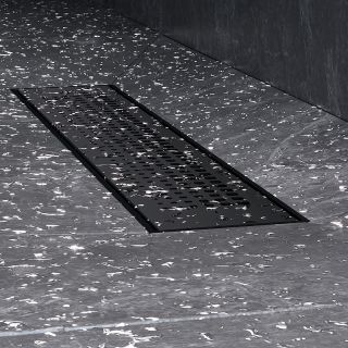 Душевой лоток AM.PM PrimeFlow 40 W02SC-P11-040-01BM с Черной матовой решеткой Cut Gradient