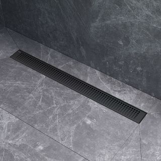 Душевой лоток AM.PM MasterFlow 70 W01SC-P11-070-01BM с Черной матовой решеткой Cut Gradient