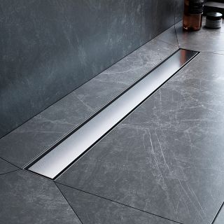 Душевой лоток AM.PM MasterFlow 70 W01SC-U11-070-04SB с решеткой Хром матовый / под плитку Tile