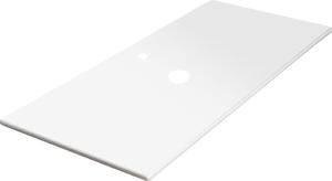 Столешница Armadi Art Solid Glass 100см белый 851-100