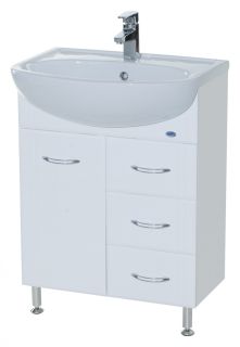 Тумба под раковину Bellezza Уют 60см белый 00000002097