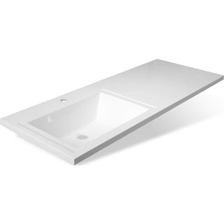 Напольная тумба под раковину Misty Коломбо 120 L УТ000015587 56 см Дуб Галифакс Антрацит