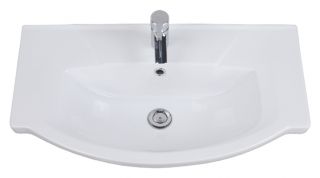 Мебельная раковина Kirovit Элеганс 4620008197371 75см белый