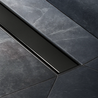 Душевой лоток BETTOSERB 13702510BM Compact Line Matte Black 650