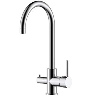 Смеситель для кухонной мойки Rossinka Z35-28 Хром