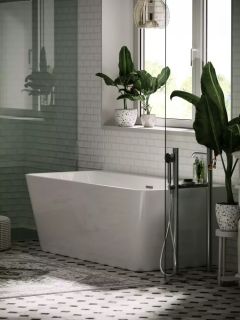 Акриловая ванна Sancos Square FB14 170x75см белый