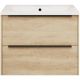 Тумба под раковину La Fenice Tesoro FNC-01-TES-DNN-100-2 Дуб небраска натуральный 100 см