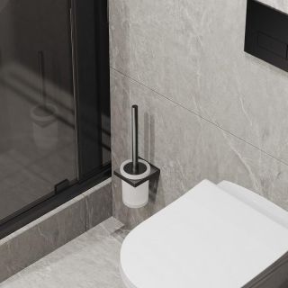 Ёршик для туалета Timo Petruma 15261/18 чёрное золото