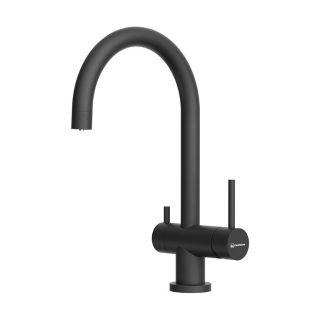 СМЕСИТЕЛЬ OMOIKIRI YAMADA P-BL 4974226 ДЛЯ КУХНИ С ПОДКЛЮЧЕНИЕМ К ФИЛЬТРУ ЧЁРНЫЙ