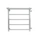 Полотенцесушитель водяной Indigo Line LLSHSW60-60R-б/п-50 с полкой 60x60 см хром