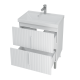 Напольная тумба под раковину Санта Юпитер 700363 70 см белый
