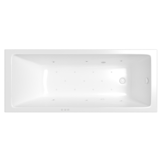 Гидромассажная ванна WHITECROSS Wave Slim 0111.170075.100.RELAX.WH 170x75 см Relax белый