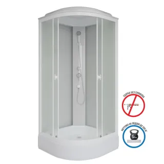 Душ.каб. Niagara Promo P90/26/MT (900х900х2150) 4 места