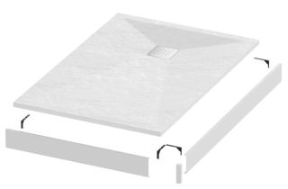 Душевой поддон Grossman Strong GR-S190120Q 120x90см белый