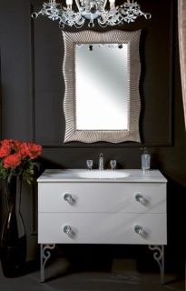 Зеркало Boheme Soho с подсветкой серебро 564