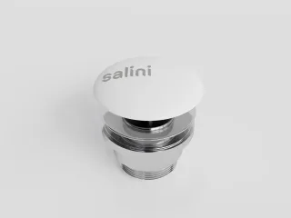 Донный клапан для раковины Salini S-Sense 16421WG D 505 белый глянцевый