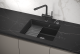 Мойка кухонная Granula Kitchen Space 5501U, ЧЁРНЫЙ