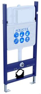 Комплект SET AQUATEK ЛИБРА N-14: рама Aquatek Standard INS-0000014 унитаз Либра New AQ0530N-00 с тонким сиденьем soft-close