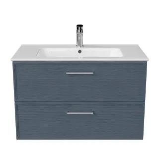 Тумба под раковину Kerama Marazzi Piano Classic PIA.CL.85\BLU.M 85 см ясень синий матовый