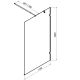 Душевая перегородка AM.PM X-Joy W94WI-110-F1-BTE 110 см